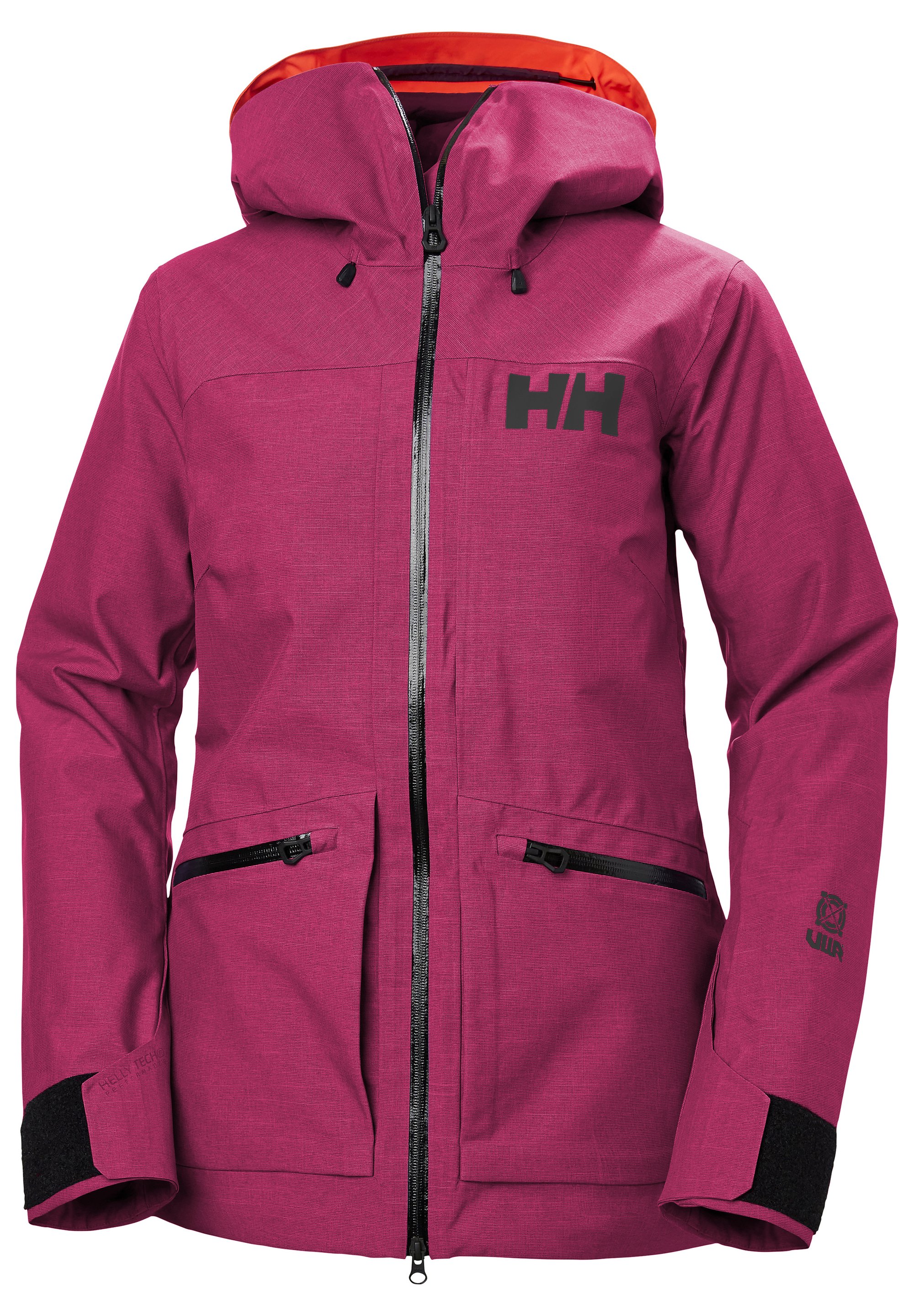 Helly Hansen POWDERQUEEN Ski jacket magenta/neon pink