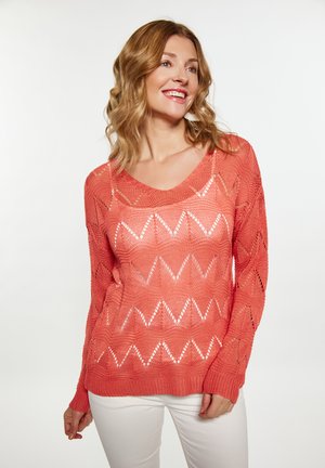 Pullover - koralle