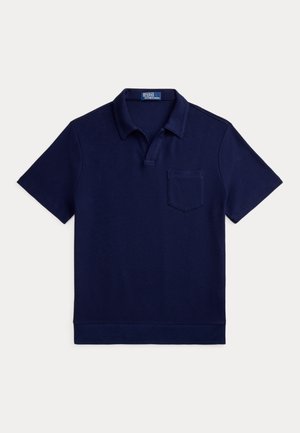 STANDARD FIT HONEYCOMB-MESH POLO SHIRT - Polo shirt - cruise navy