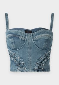 MARSY BUSTIER - Tops - blue