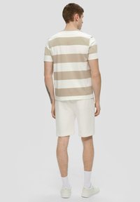 QS T-shirt imprimé - beige