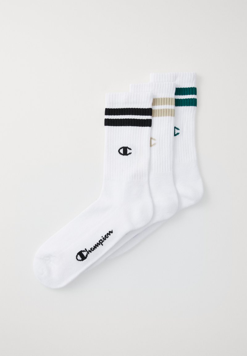 Champion SEASONAL CREW SOCKS UNISEX 3 PACK - Sportsokken - white