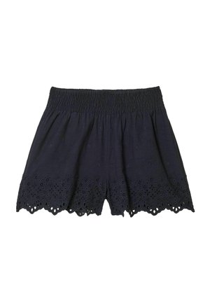 FatFace, REGULAR FIT - BLACK BRODERIE SHORTS . - Kratke hlače - black