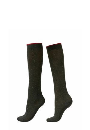 Chaussettes hautes - anthracite