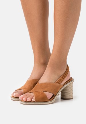 Tamaris Riemensandalette - cognac