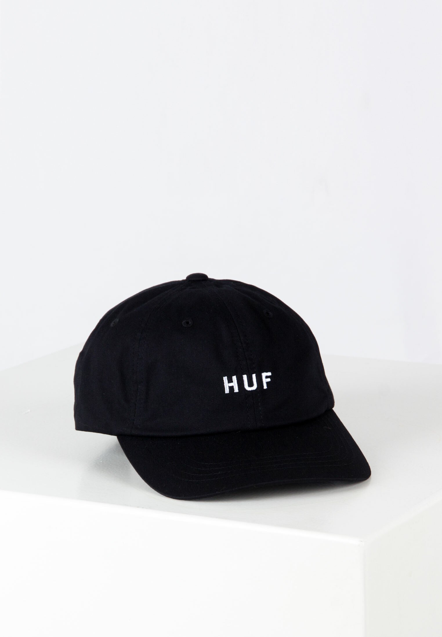 HUF ESSENTIALS LOGO - Pet - black/Zwart - Zalando.be