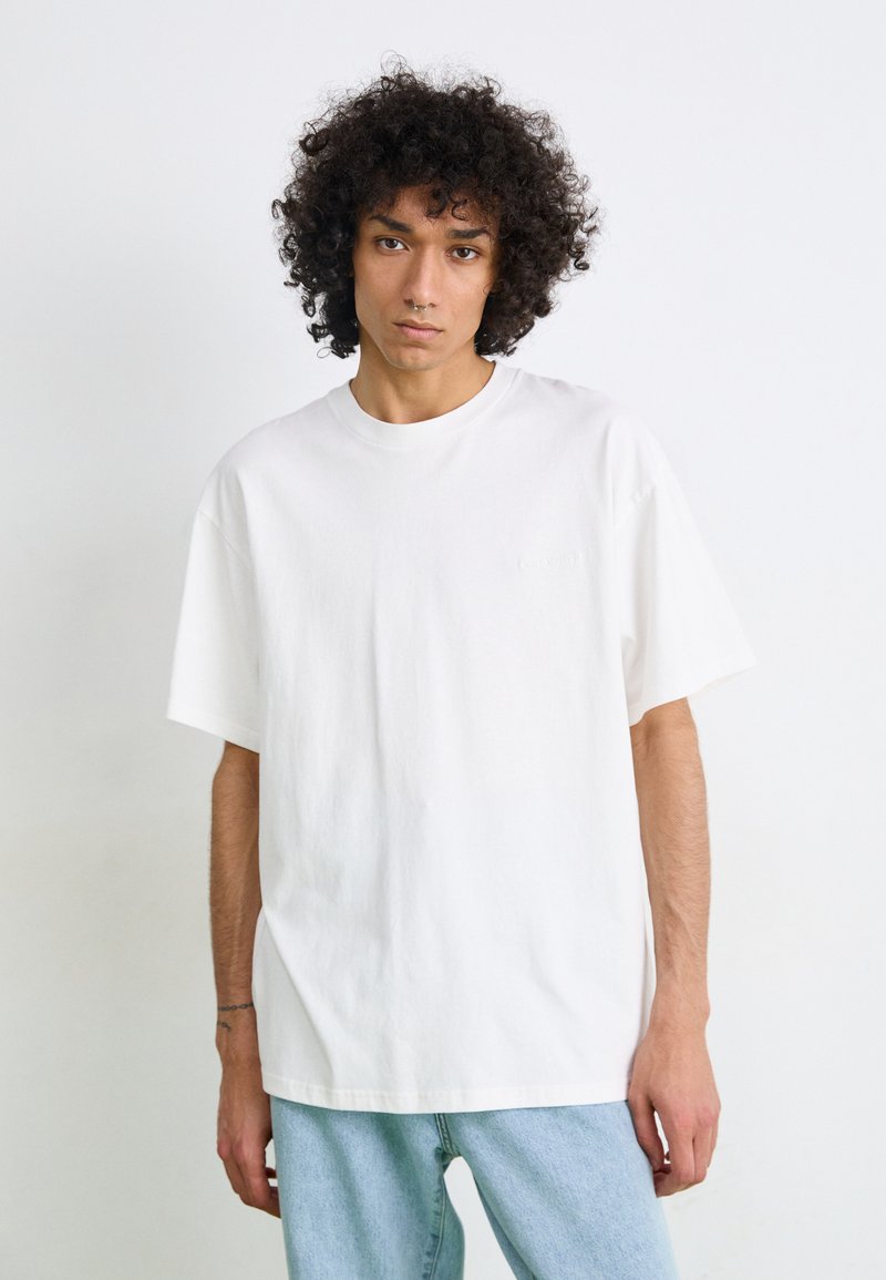 Carhartt WIP DUSTER SCRIPT - Camiseta básica - white