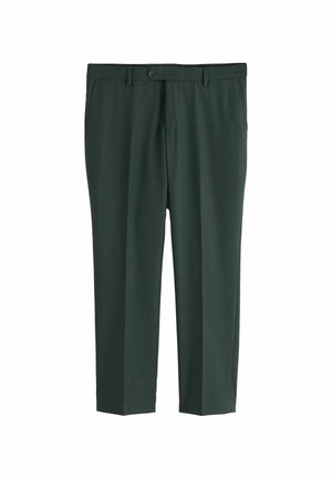 Next, TAILORED FIT FLANNEL SUIT TROUSERS - Suit trousers - green