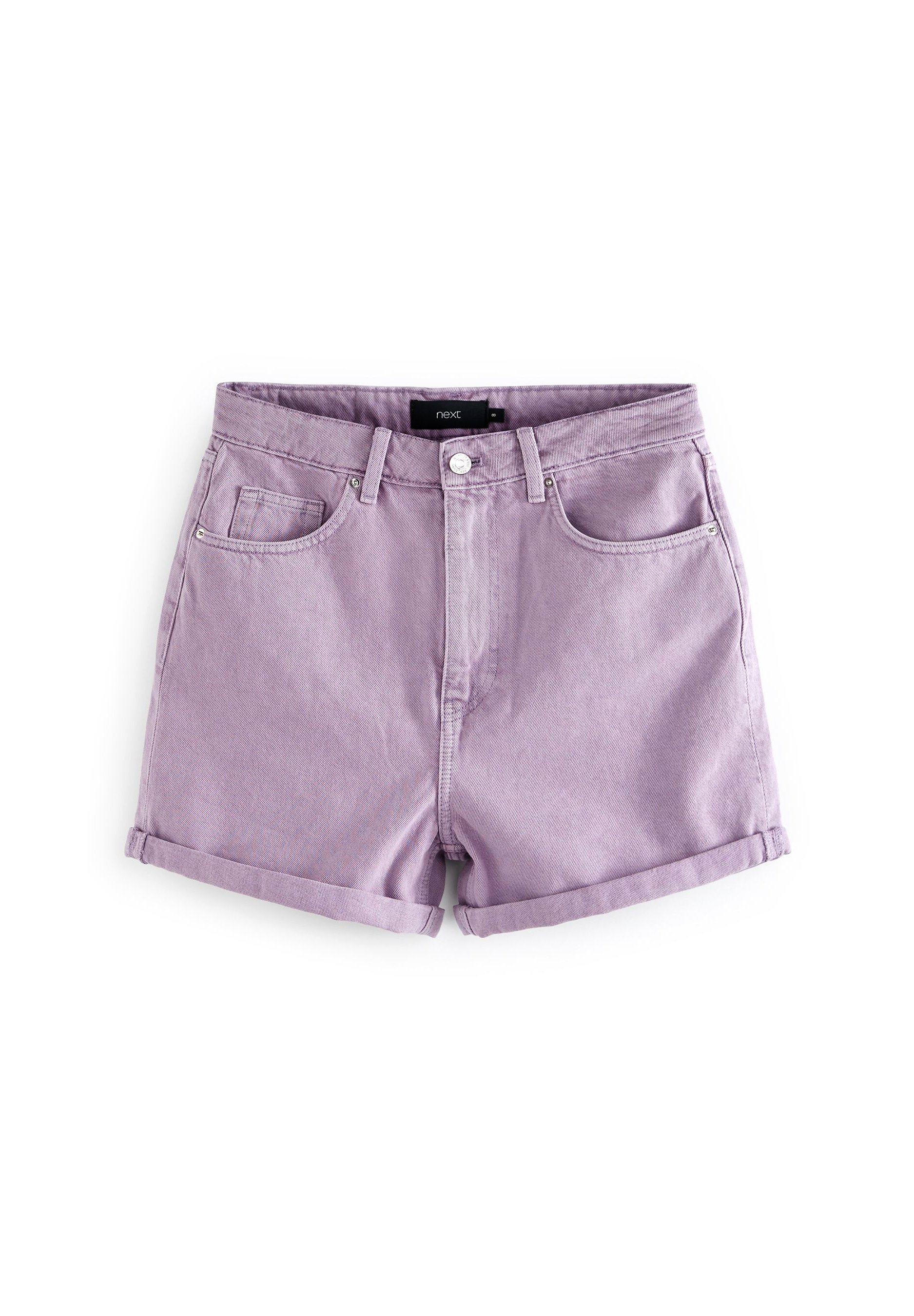 Next MOM - Denim shorts - lilac purple 