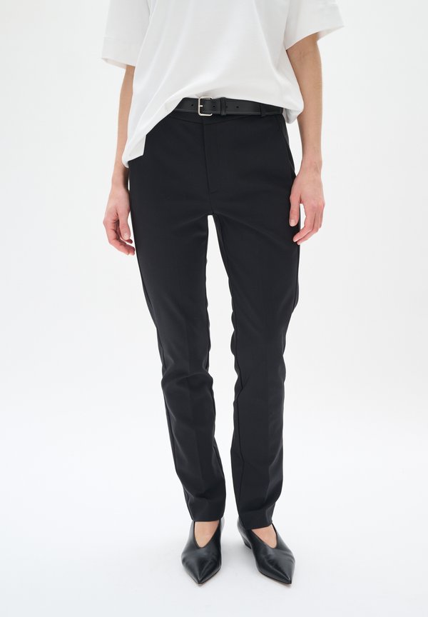 ZELLA FLAT LONG BELTLOOPS - Stoffhose