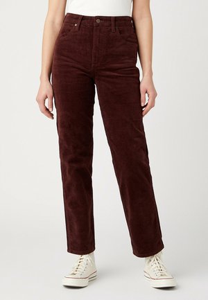 Straight leg jeans - light brown