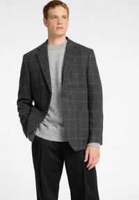 Selected Homme KARIERTER - Sako - grey