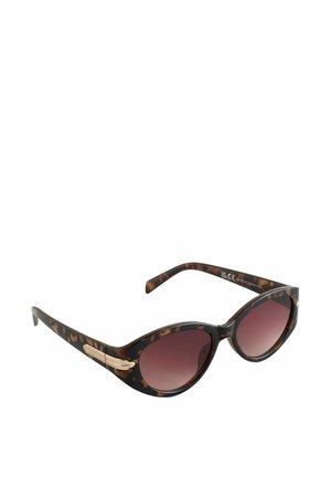 OVAL - Saulesbrilles - tortoiseshell brown