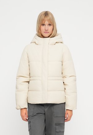 VMGRETA SOPHIA HOOD SHORT JACKET - Zimná bunda - oatmeal