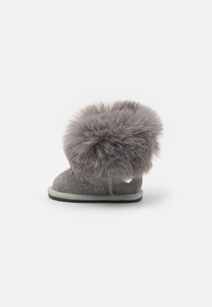BOOTS CON FIOCCHINI - Lauflernschuh - grigio
