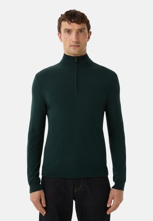 OURI - Strickpullover - dunkelgrün