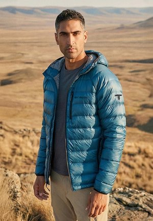 Columbia ARCTIC CREST™ HOODED JACKET - Tollkabát - everblue