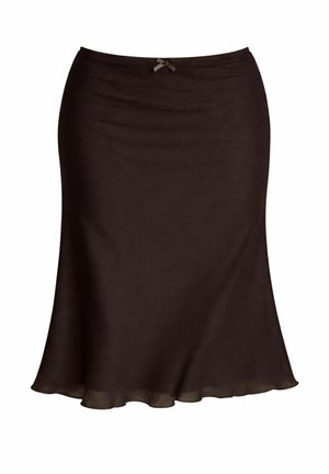 Noisy May, NMJUDITH LW MESH SKIRT - Jupe trapèze - demitasse