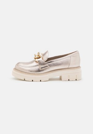Zapatos sin cordones - gold-coloured