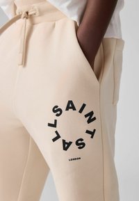 smALLSAINTS REGULAR FIT - TIERRA CUFFED LOGO JOGGERS - Træningsbukser - neutral