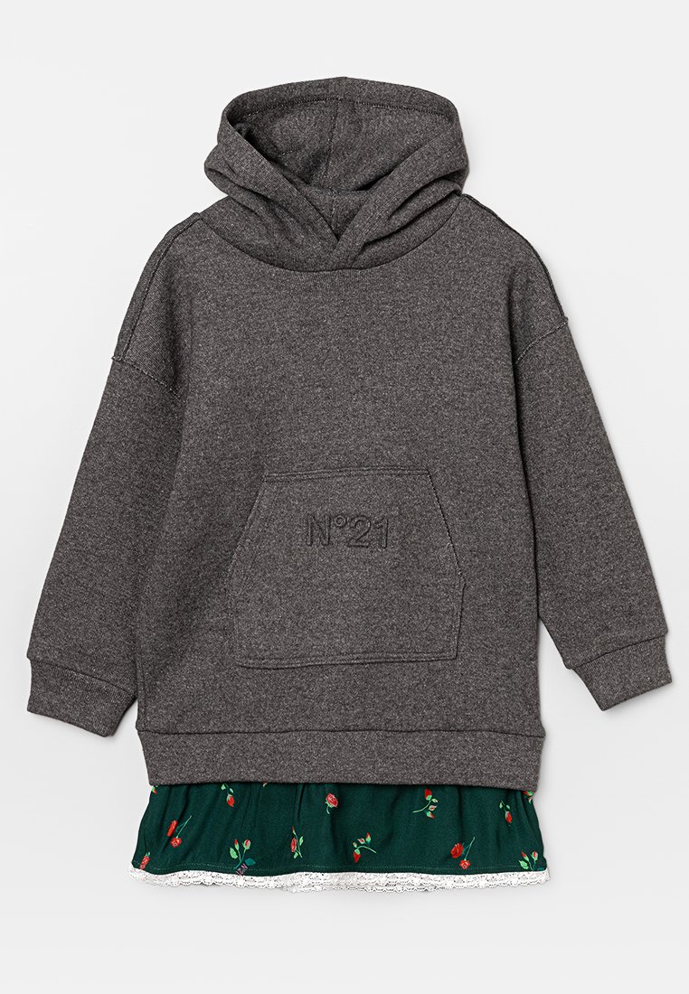 N°21 Gebreide jurk donkergrijs