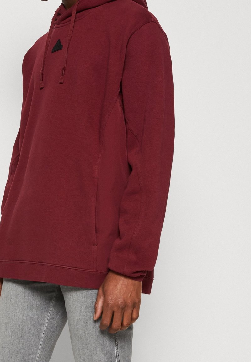 adidas Sportswear Hoodie dark red/donkerrood (Pre-owned