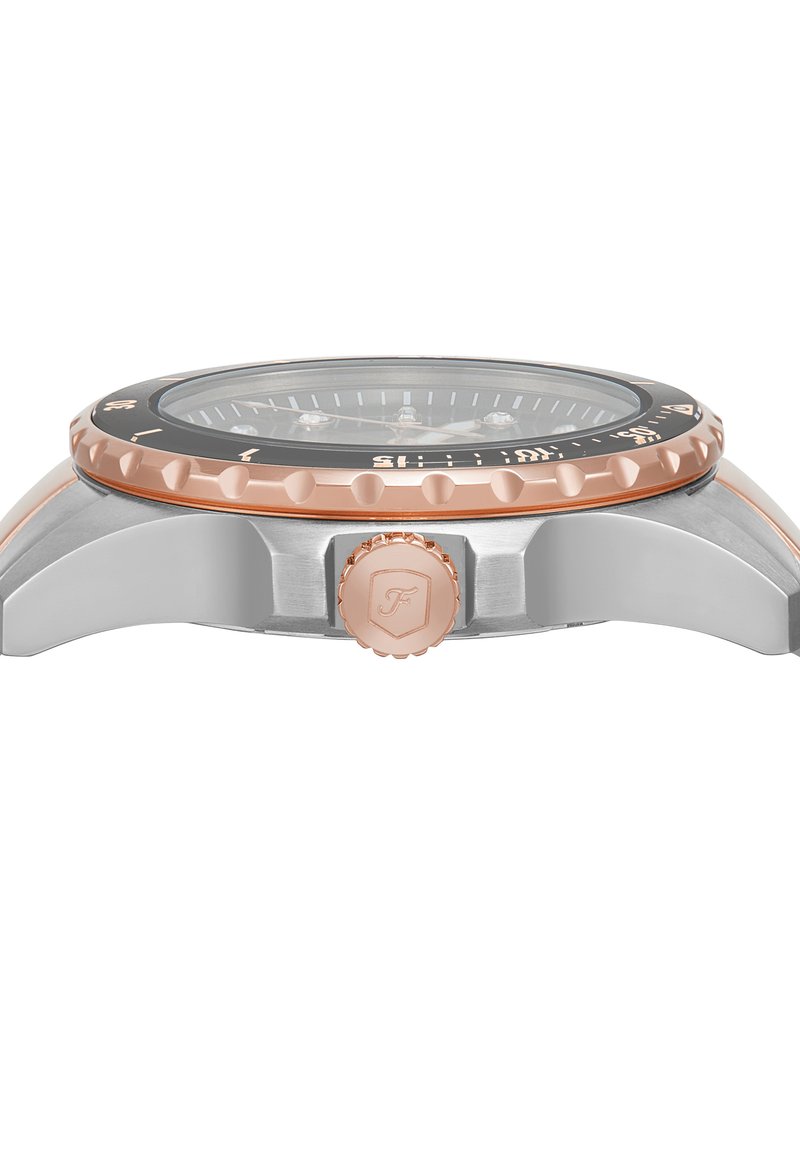 Fossil Ring Montre Pour Femme - Mouvement Quartz Élégant Avec Bracelet Acier Inoxydable Ou Cuir, Style Intemporel