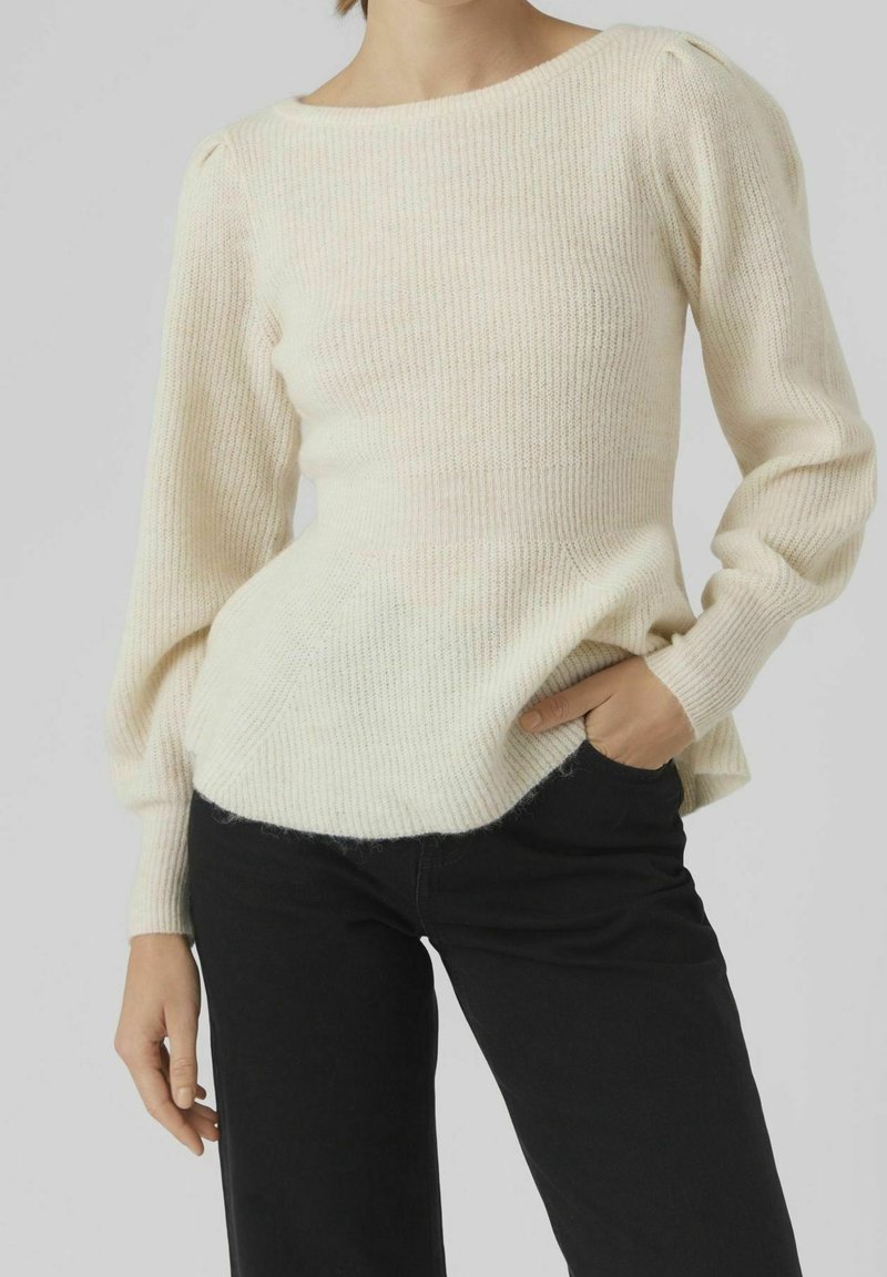 Vero Moda Strickpullover - beige