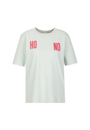 T-shirt print - light mint