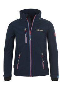 TROLLKIDS KIDS PREIKESTOLEN JACKET - Outdoorjacka - navy/med blue/red