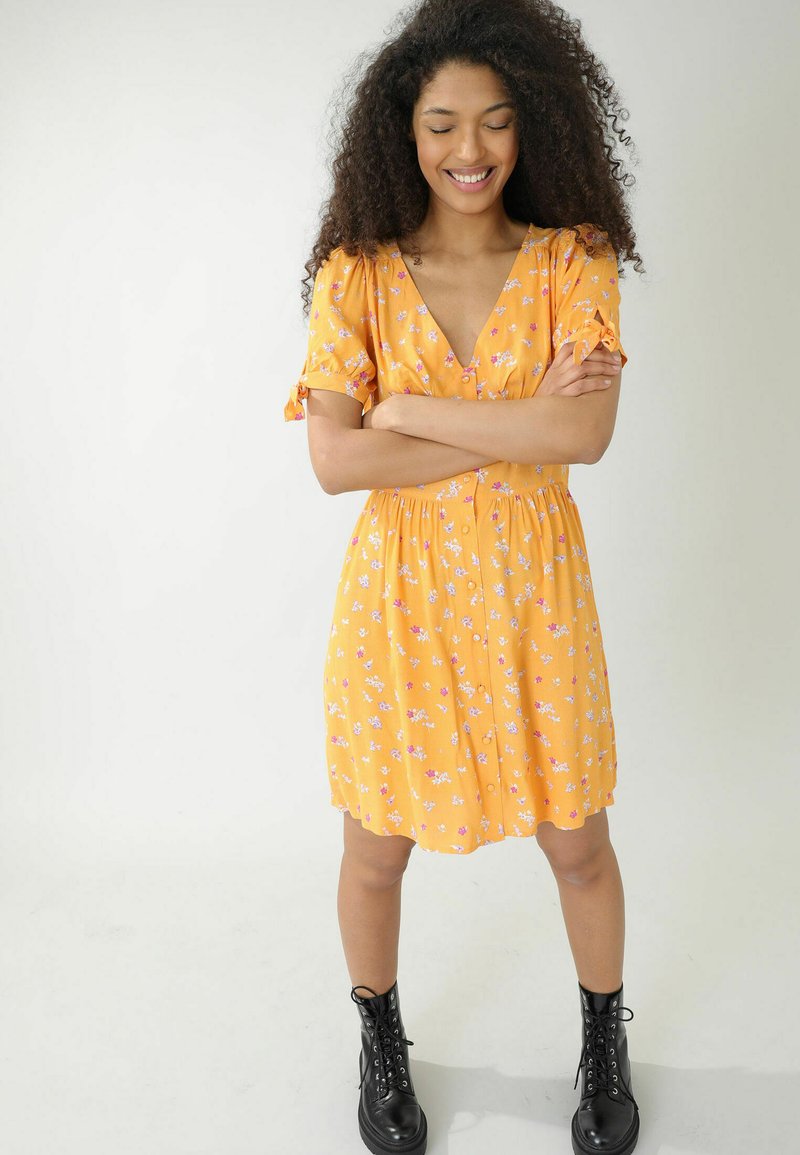 Pimkie Robe de jour rose chiné