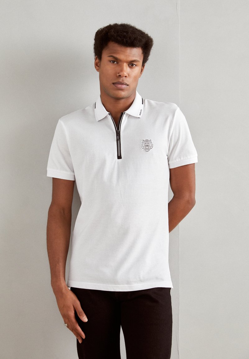 Antony Morato RUBBER INJECTION PRINT - Poloshirts - white