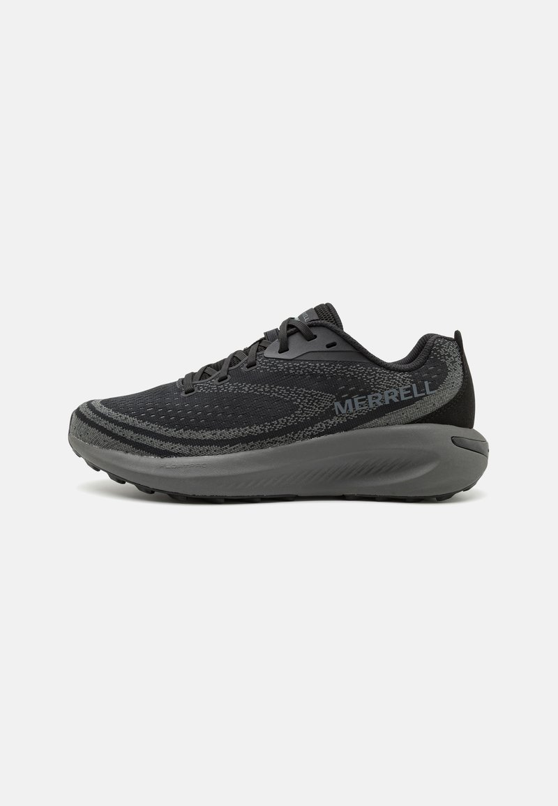 Merrell - MORPHLITE - Hardloopschoenen neutraal - black/asphalt, Vergroten