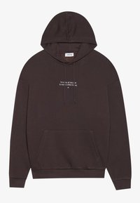 UNISEX - Mikina s kapucí - dark brown