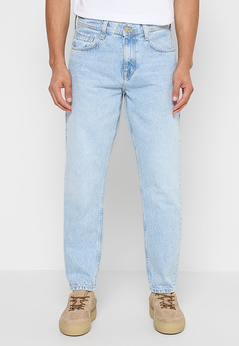 mustang Jeans Tapered Fit blauw
