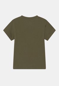 adidas Originals ADICOLOR TREFOIL - T-shirt estampada - focus olive/white