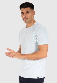 Smilodox KARRY 3ER PACK - T-shirts basic - hellblau