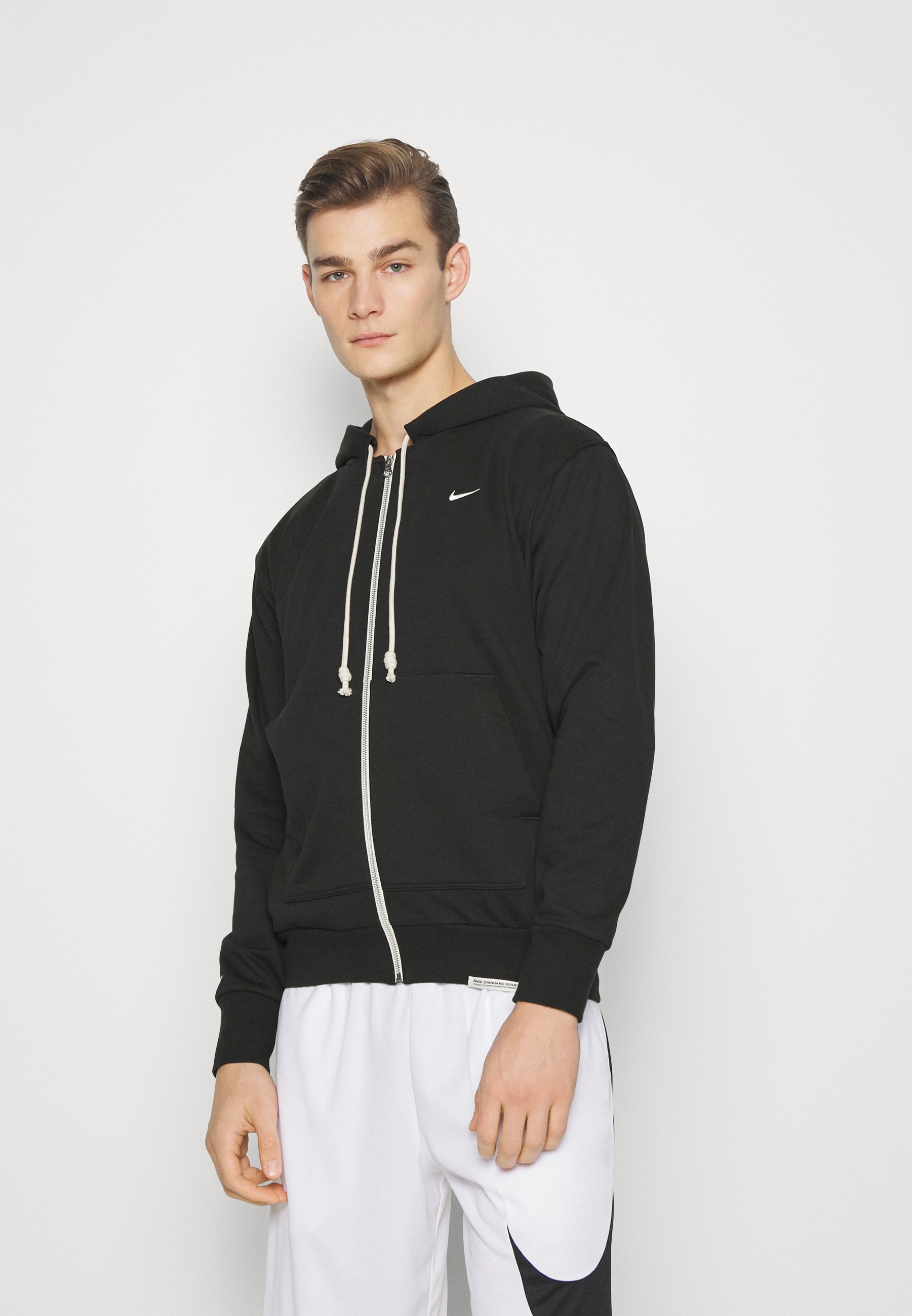 Nike Performance Sweatjacke - black/pale ivory/schwarz - Zalando.de
