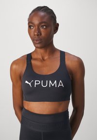 Puma 4KEEPS EVERSCULPT  - Športni modrček s srednjo podporo - black