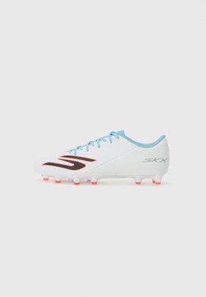 SKX 2 ACADEMY AG - Chaussures de foot à crampons - white/turquoise/pink