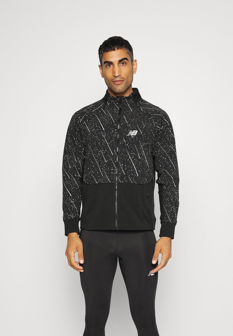 New Balance REFLECTIVE HEAT GRID JACKET Running jacket black