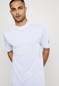 adidas Golf MENS ADICROSS MONOGRAM MOCK NECK  - T-shirt básica - magic grey