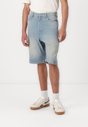 JJIRON JJORIGINAL  - Farkkushortsit - blue denim
