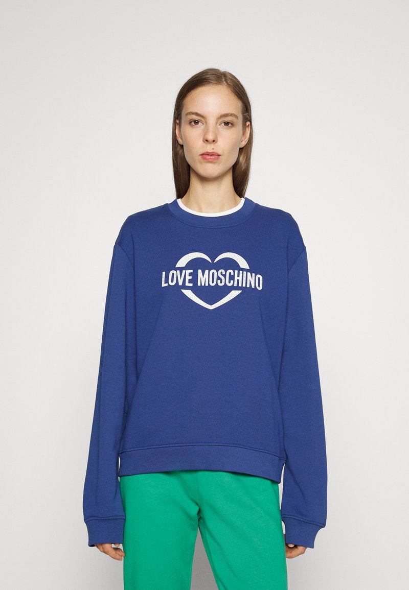 Love Moschino Mikina blue/modrá Zalando.cz