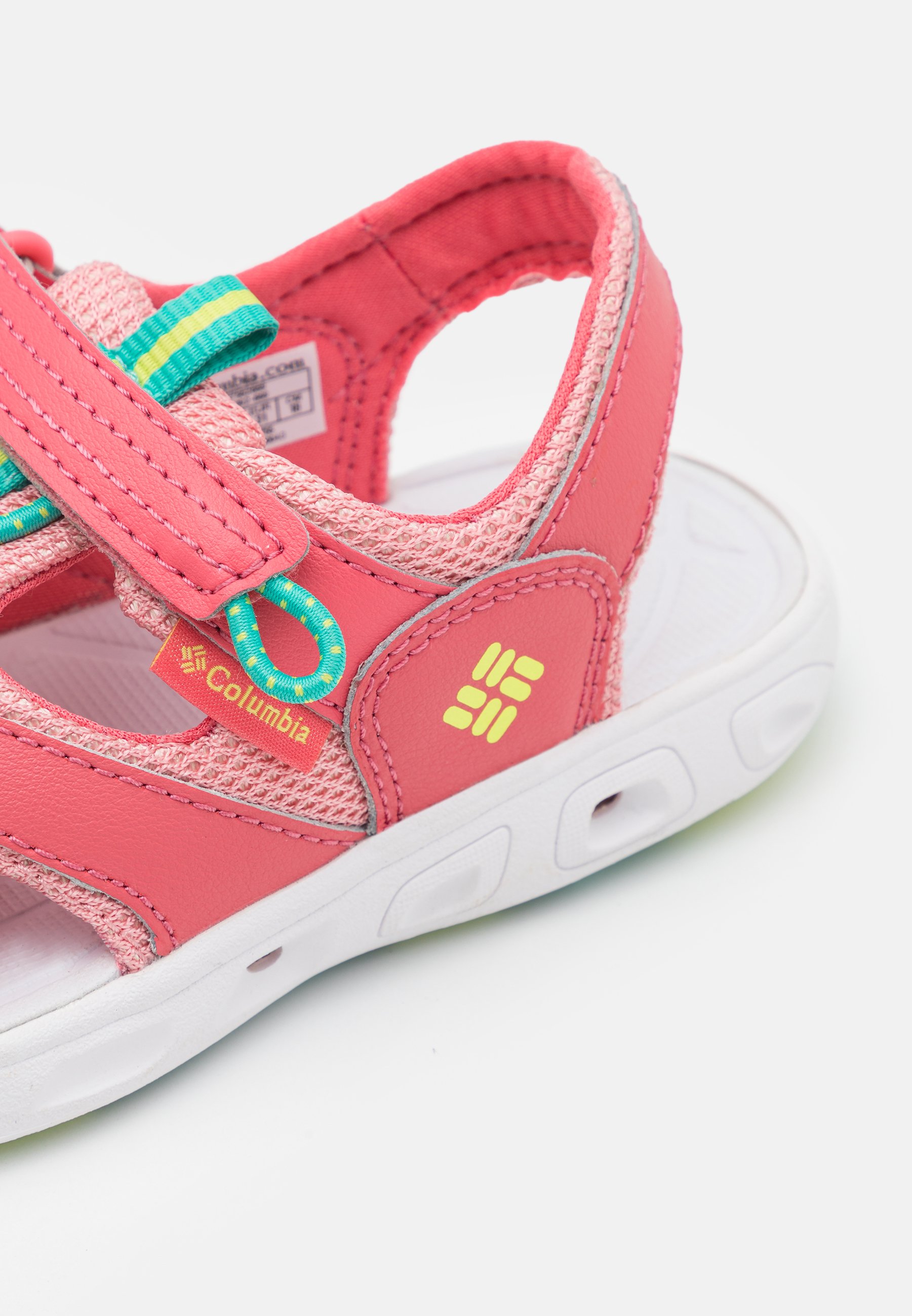 Columbia CHILDREN TECHSUN WAVE UNISEX - Sandalias de senderismo - wild  salmon/voltage/salmón - Zalando.es