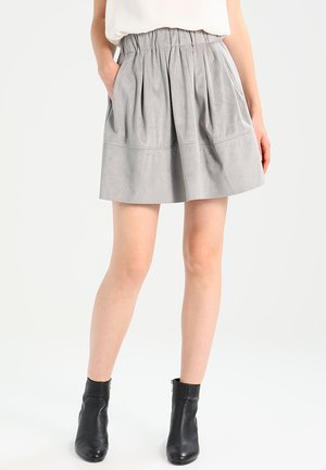 KIA - A-line skirt - steel grey