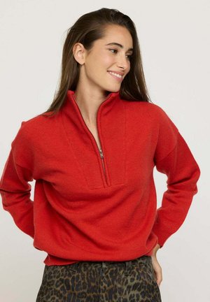 COLCAM - Pullover - red chiné