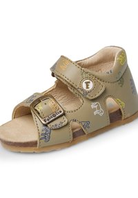 Chausson Bébé Garçon Falcotto - En Daim Souple - Semelle Caoutchouc - Style Décontracté Chic