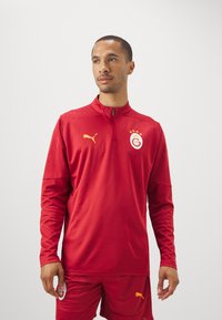 Puma GALATASARAY ISTANBUL TRAINING 1/4 ZIP  - Vereinsmannschaften - red rhythm/intense orange