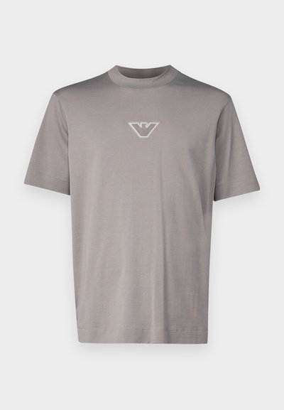 Emporio Armani Marškinėliai su spaudiniu - grey